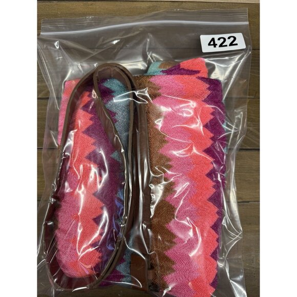 Love Reign Strapless Dress Vibrant Chevron Size Large - Picture 7 of 7